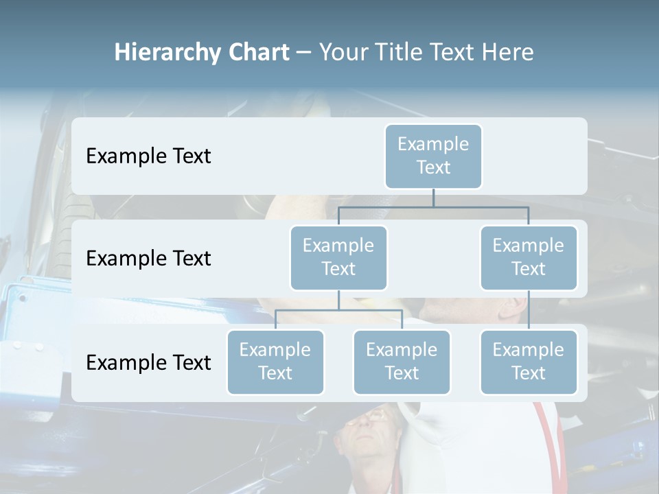 Set Puncture Tire PowerPoint Template