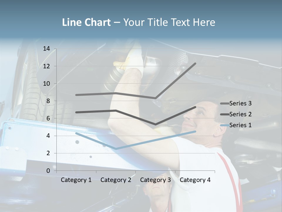 Set Puncture Tire PowerPoint Template