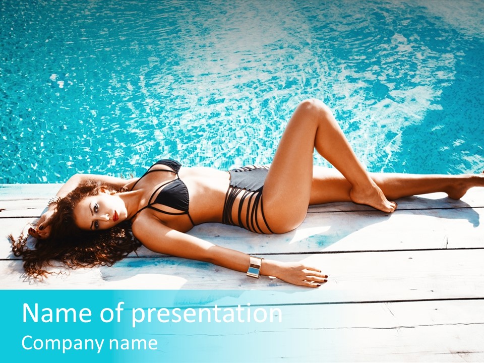 Enjoy Water Spa PowerPoint Template