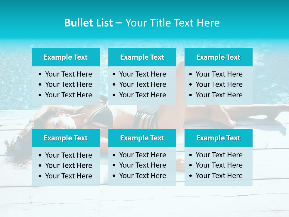 Enjoy Water Spa PowerPoint Template