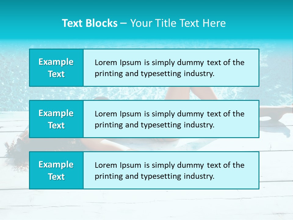 Enjoy Water Spa PowerPoint Template