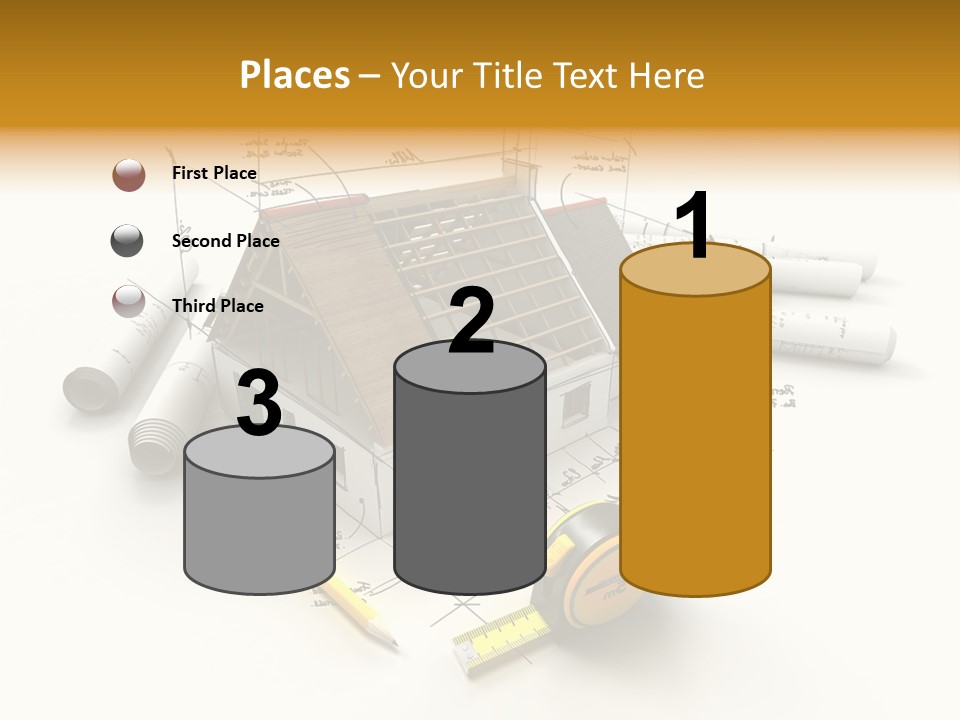 Handwrite Beams Plan PowerPoint Template