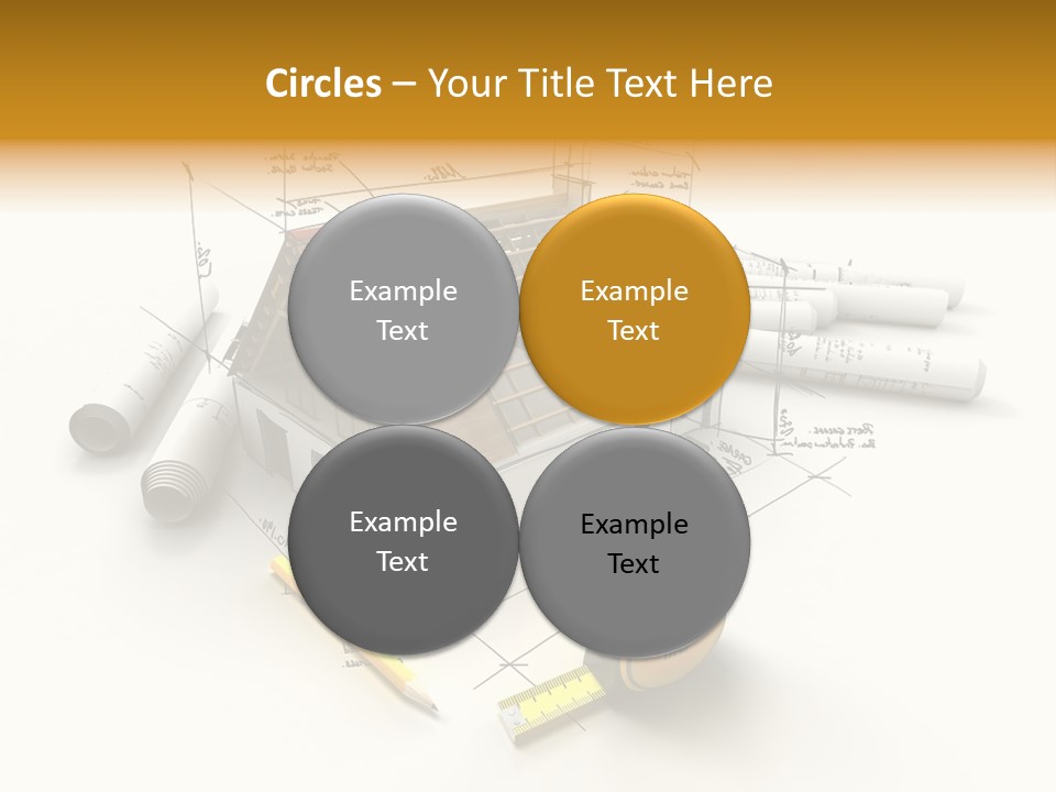 Handwrite Beams Plan PowerPoint Template