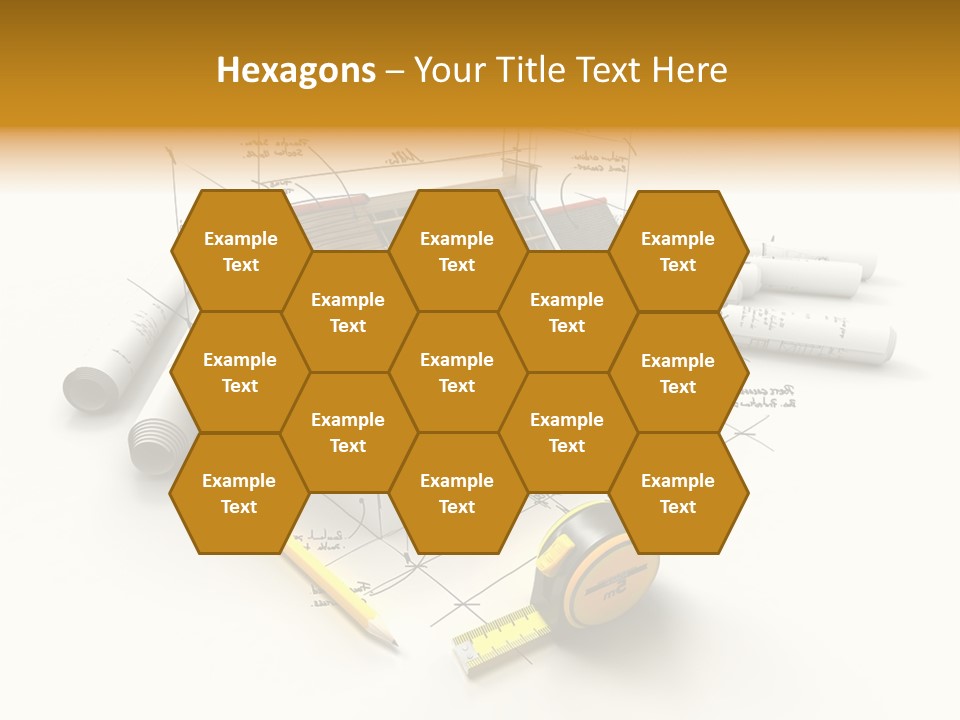 Handwrite Beams Plan PowerPoint Template