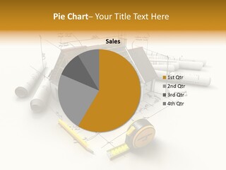 Handwrite Beams Plan PowerPoint Template