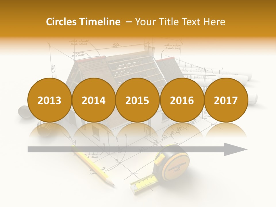 Handwrite Beams Plan PowerPoint Template