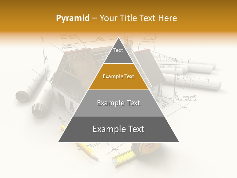 Handwrite Beams Plan PowerPoint Template