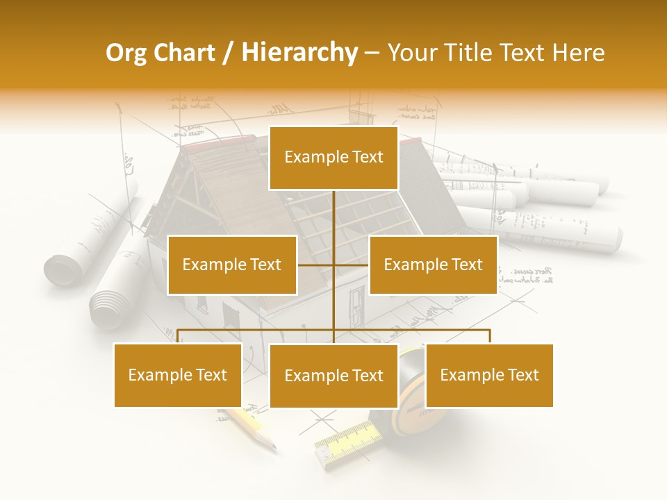 Handwrite Beams Plan PowerPoint Template