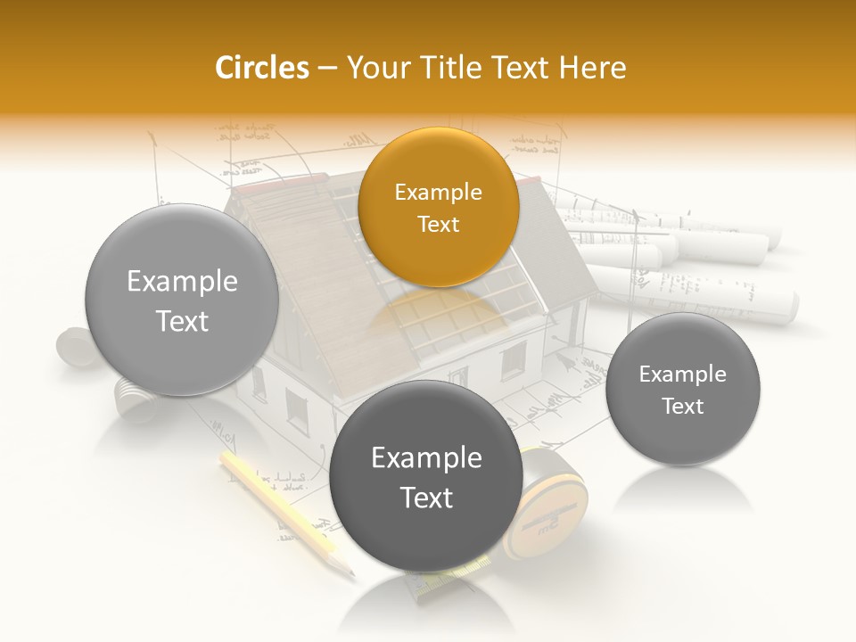 Handwrite Beams Plan PowerPoint Template