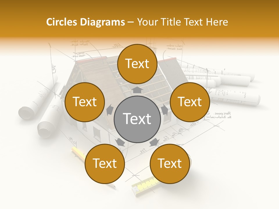 Handwrite Beams Plan PowerPoint Template