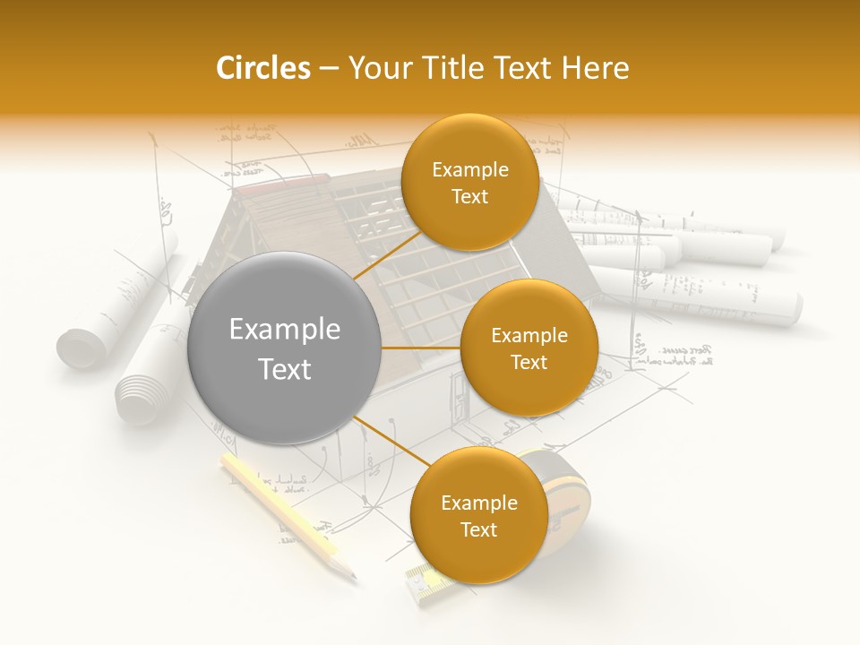 Handwrite Beams Plan PowerPoint Template