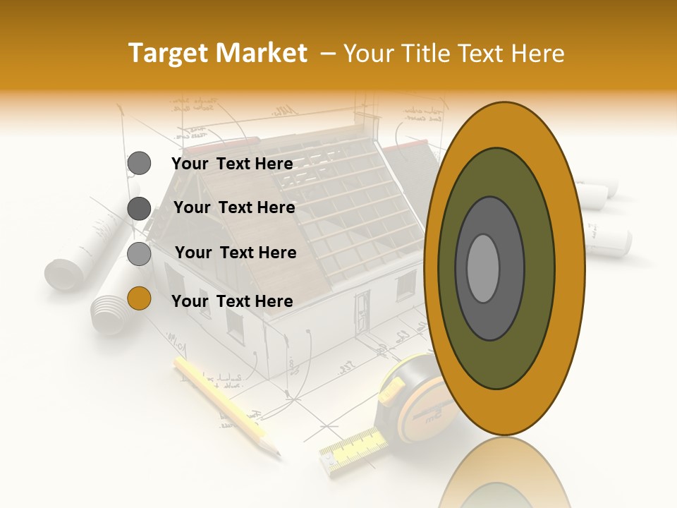 Handwrite Beams Plan PowerPoint Template