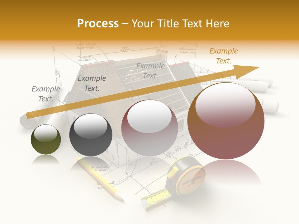 Handwrite Beams Plan PowerPoint Template