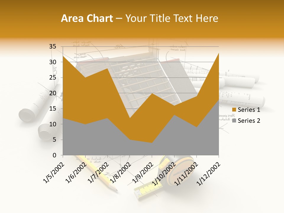 Handwrite Beams Plan PowerPoint Template