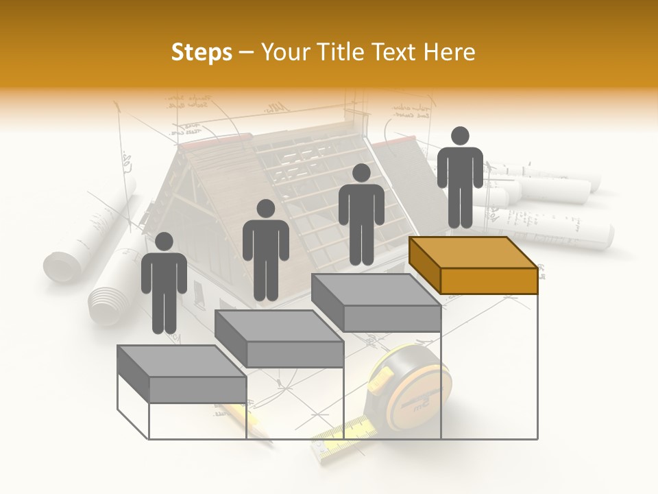 Handwrite Beams Plan PowerPoint Template