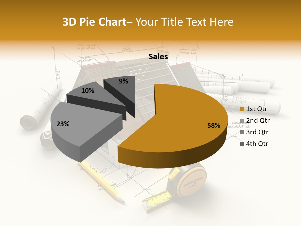 Handwrite Beams Plan PowerPoint Template