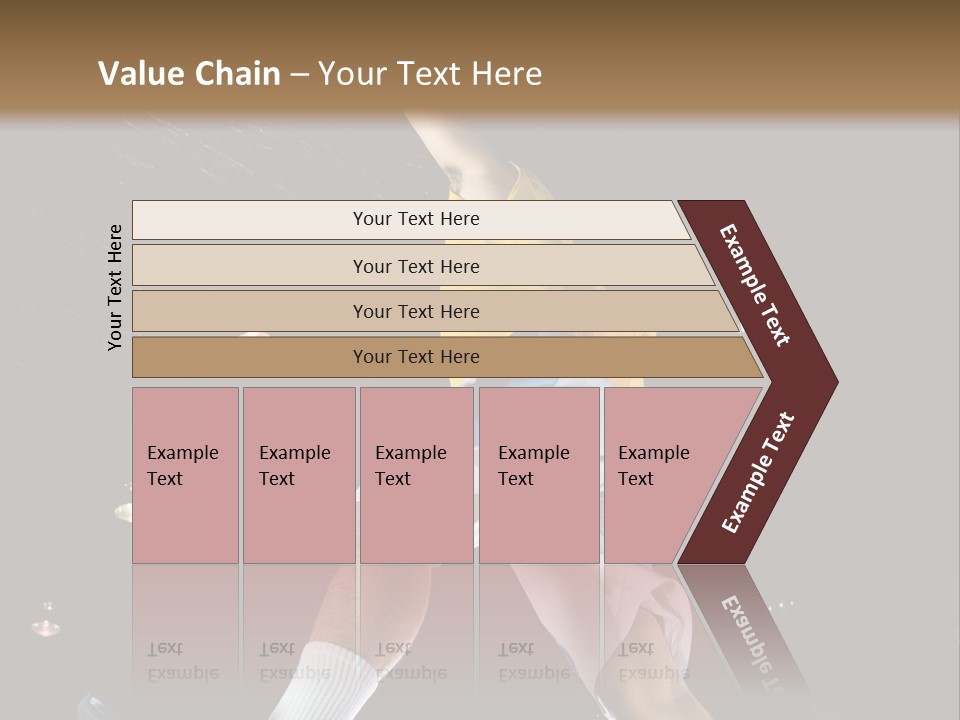 Basketball Looking Person PowerPoint Template