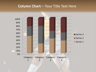 Basketball Looking Person PowerPoint Template