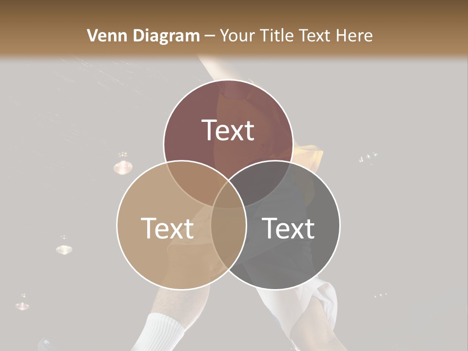 Basketball Looking Person PowerPoint Template