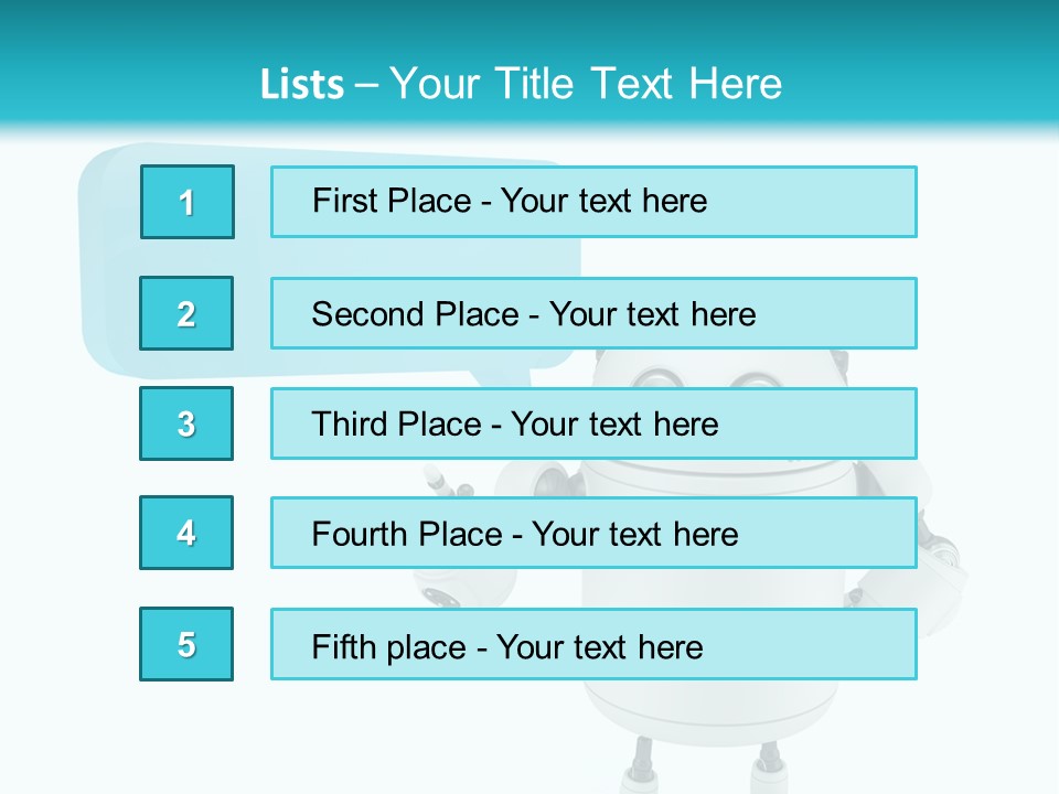 Electronic Dialog Render PowerPoint Template