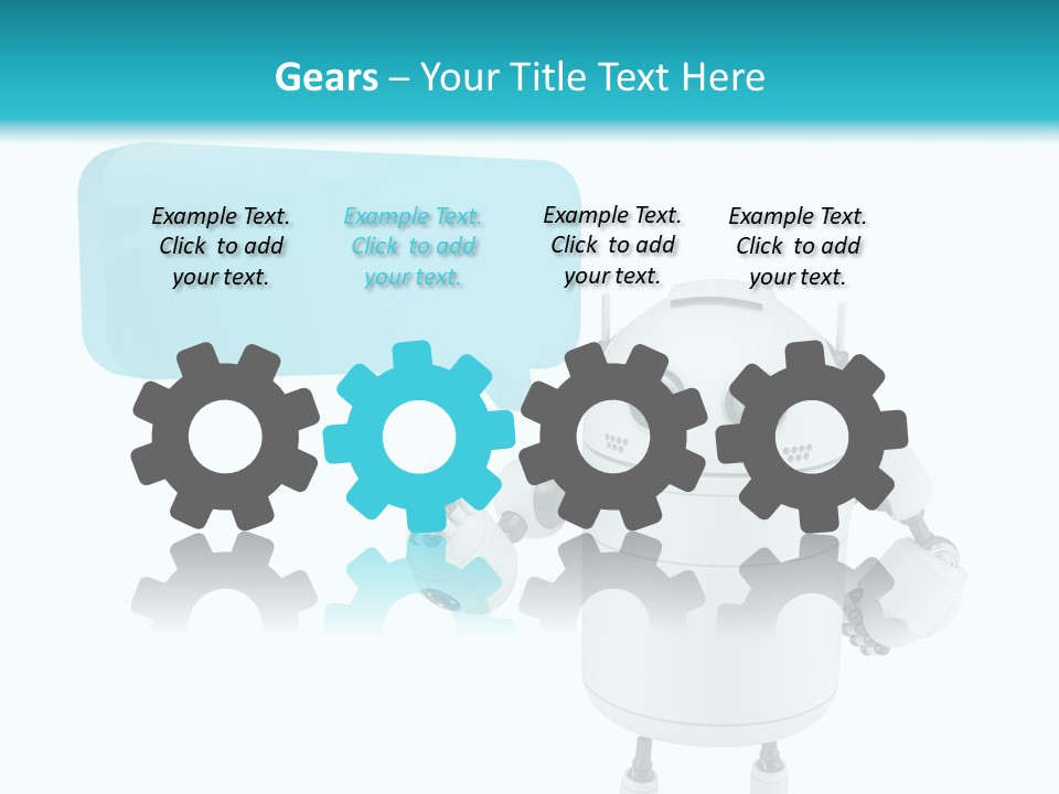 Electronic Dialog Render PowerPoint Template