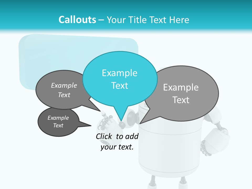 Electronic Dialog Render PowerPoint Template