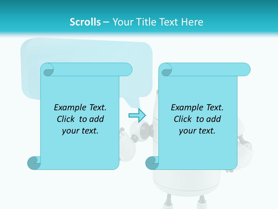 Electronic Dialog Render PowerPoint Template