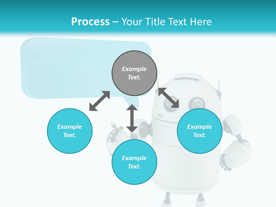 Electronic Dialog Render PowerPoint Template