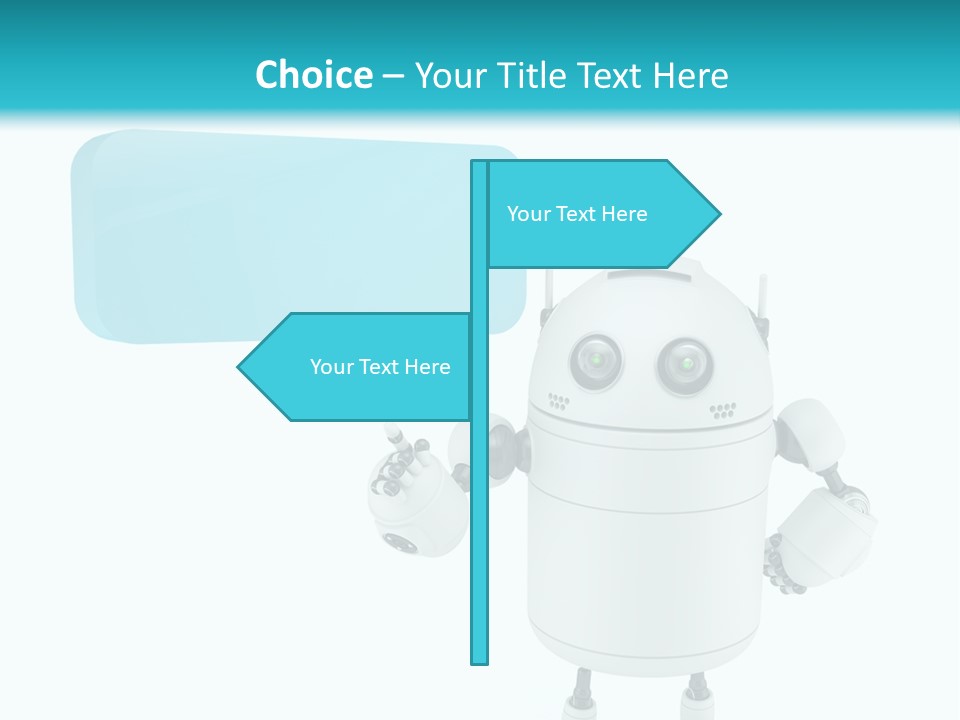 Electronic Dialog Render PowerPoint Template
