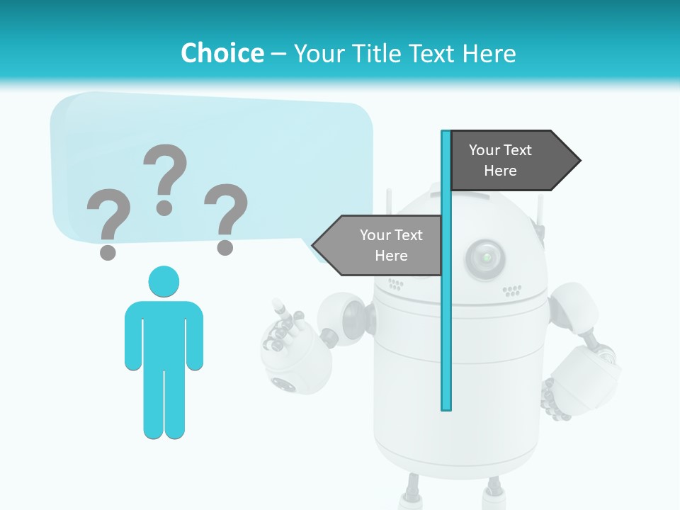 Electronic Dialog Render PowerPoint Template