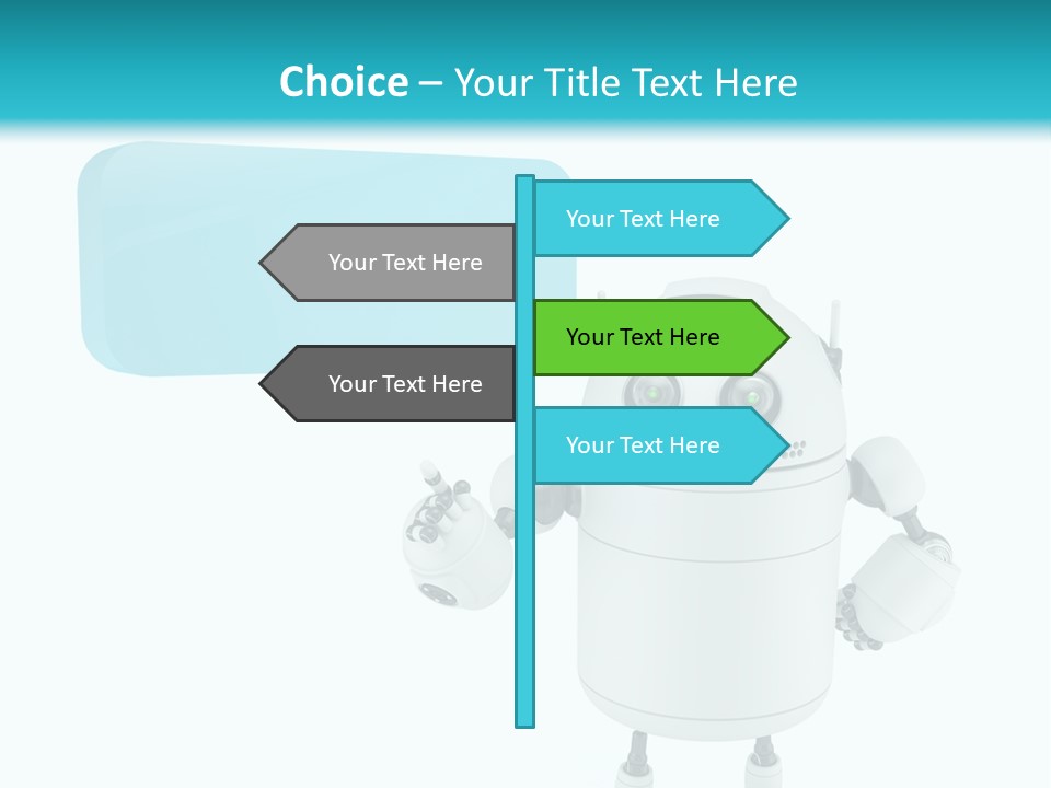 Electronic Dialog Render PowerPoint Template