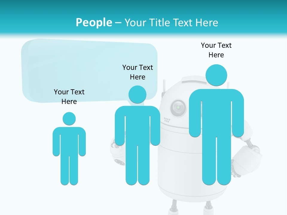 Electronic Dialog Render PowerPoint Template
