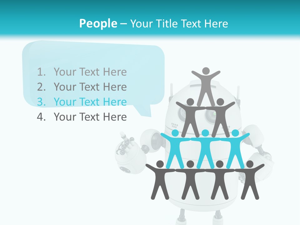 Electronic Dialog Render PowerPoint Template