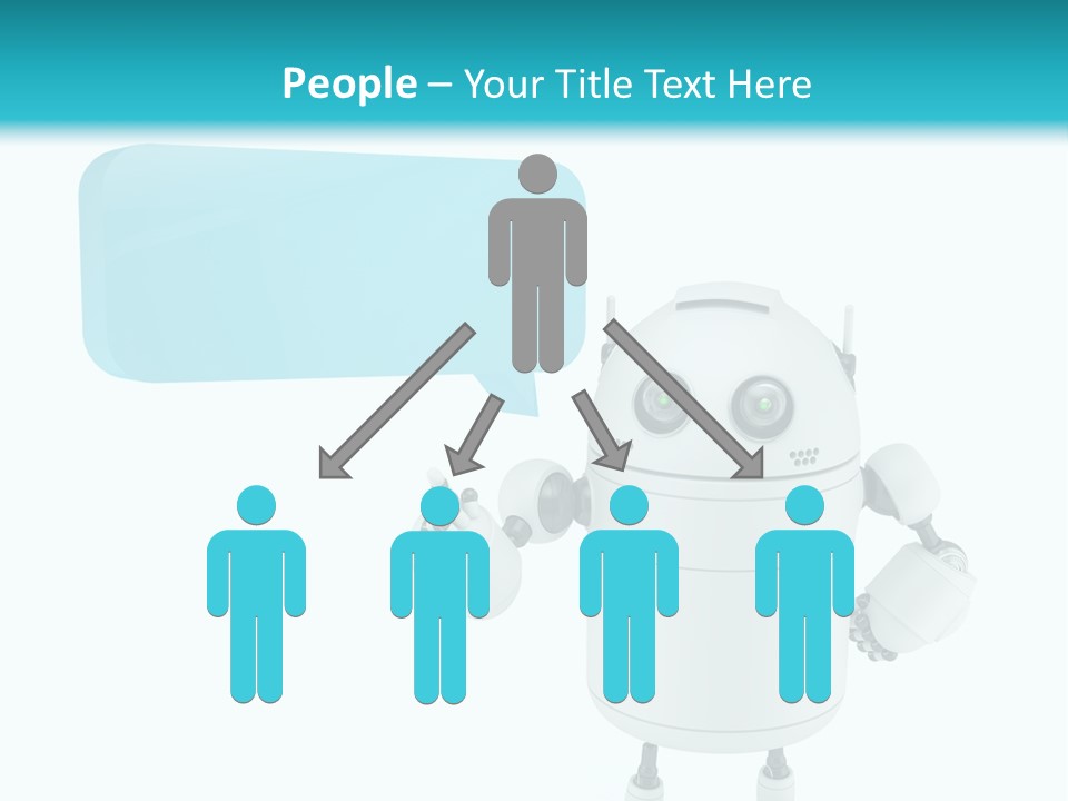 Electronic Dialog Render PowerPoint Template