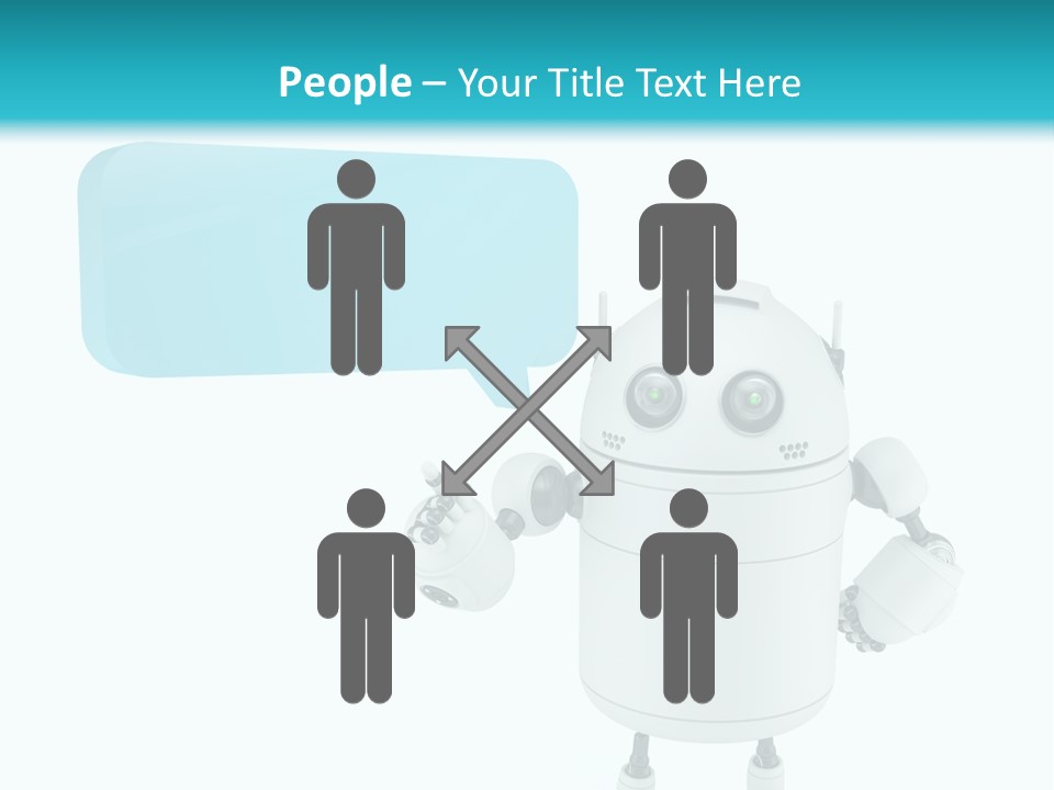 Electronic Dialog Render PowerPoint Template