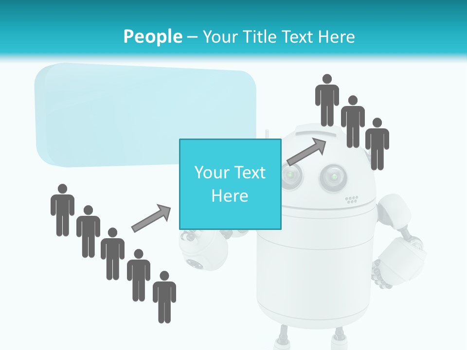Electronic Dialog Render PowerPoint Template