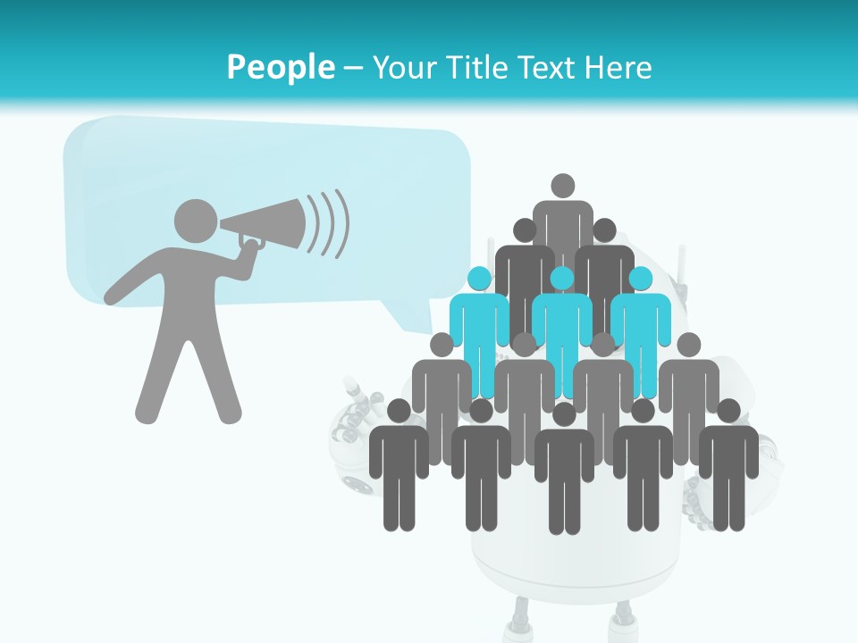 Electronic Dialog Render PowerPoint Template