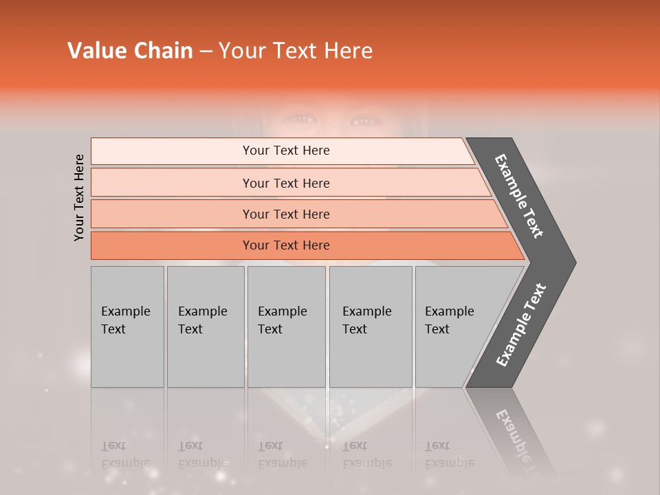 Bookstore Concept Surprised PowerPoint Template
