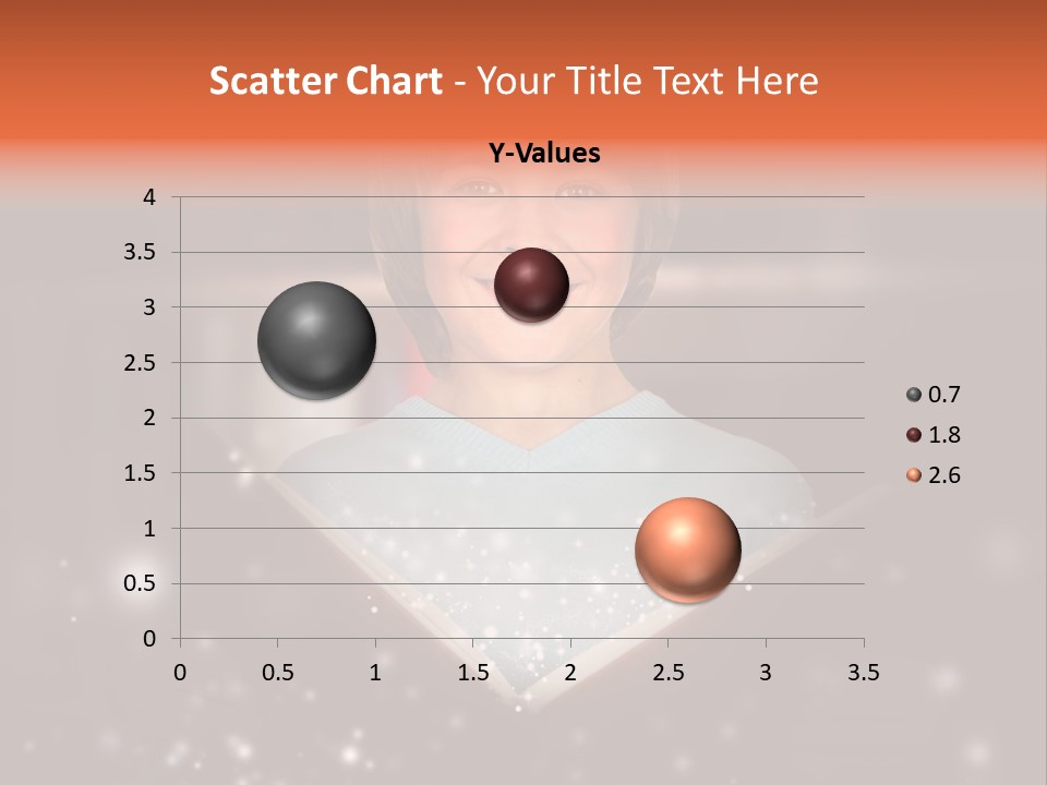 Bookstore Concept Surprised PowerPoint Template