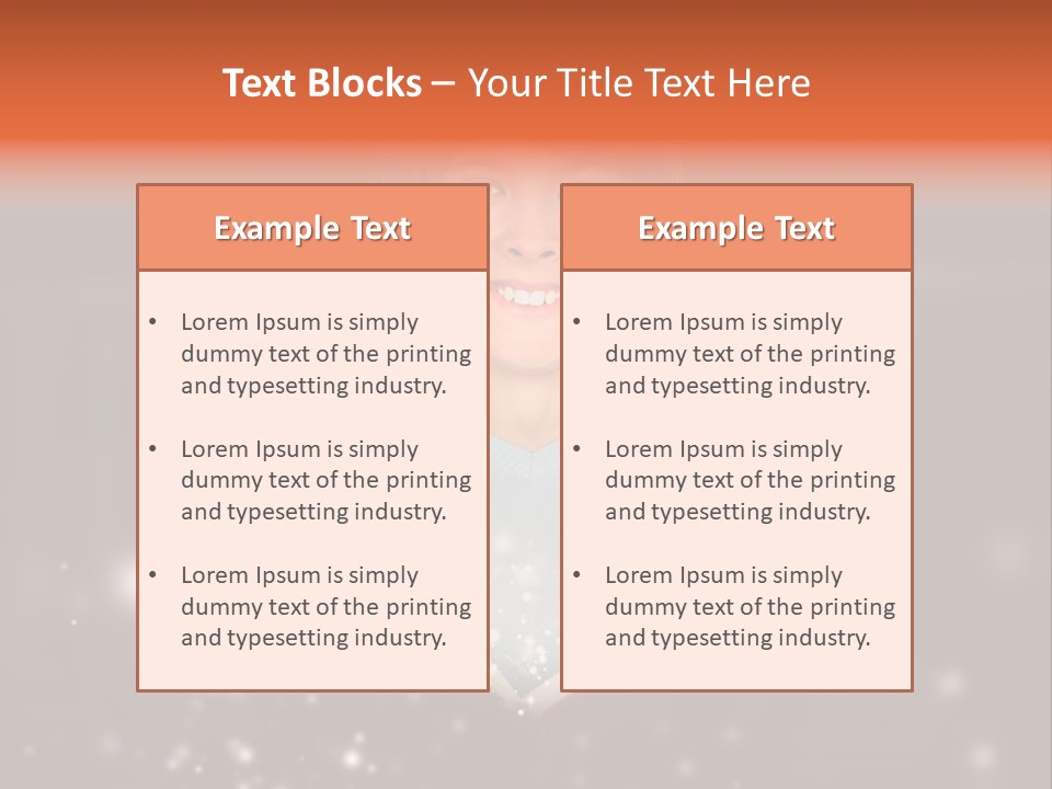 Bookstore Concept Surprised PowerPoint Template