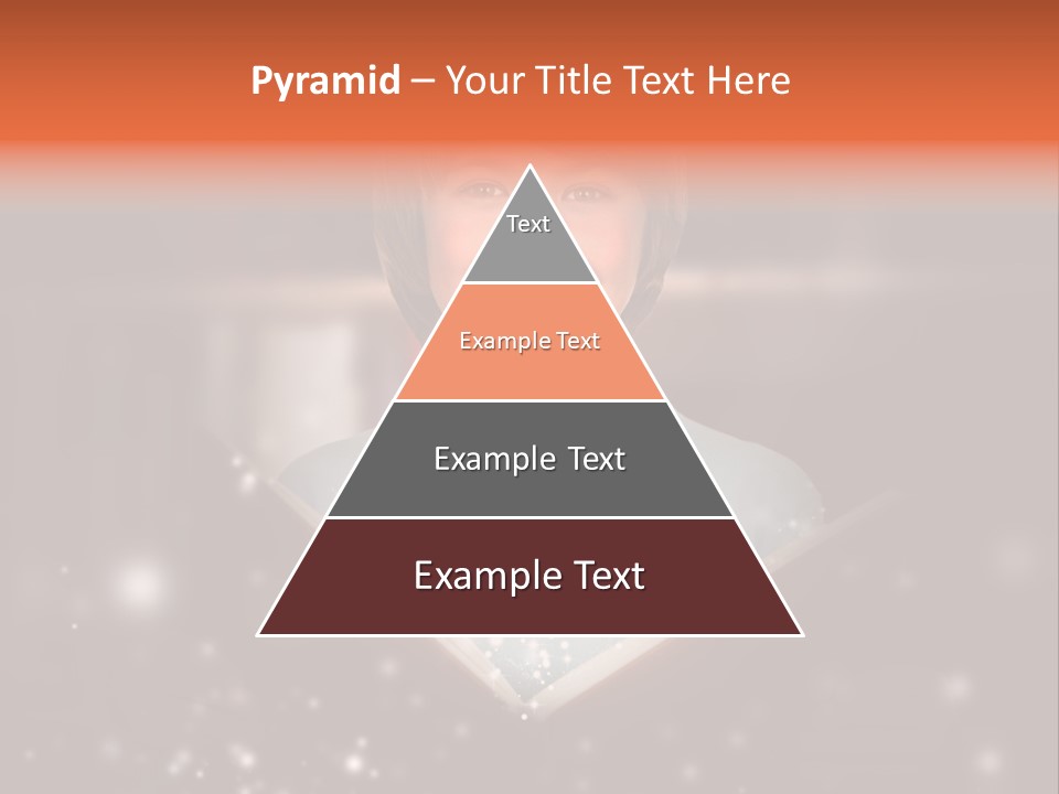 Bookstore Concept Surprised PowerPoint Template