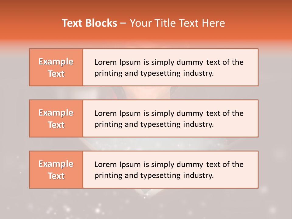 Bookstore Concept Surprised PowerPoint Template