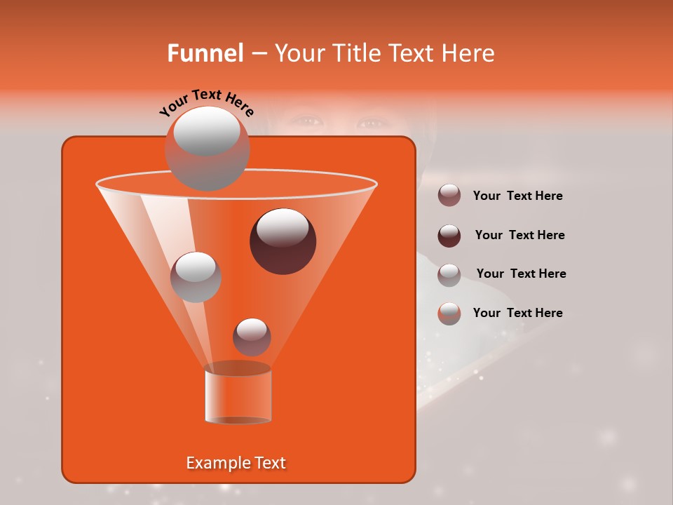 Bookstore Concept Surprised PowerPoint Template
