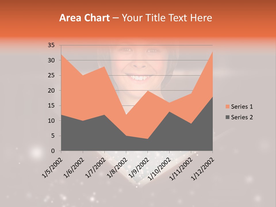 Bookstore Concept Surprised PowerPoint Template