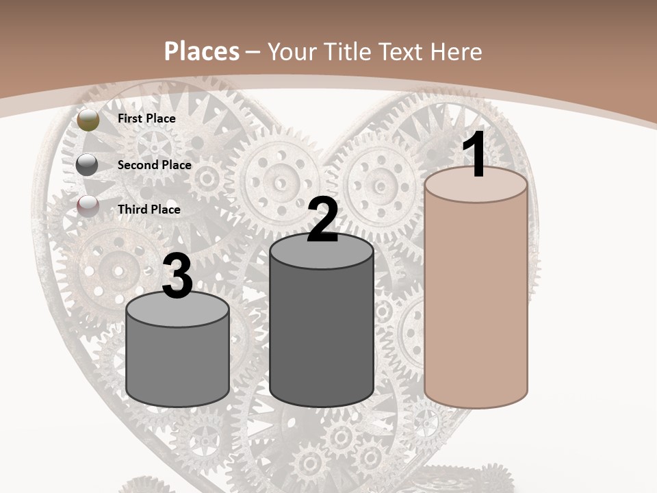 Engineering Machine Wheel PowerPoint Template
