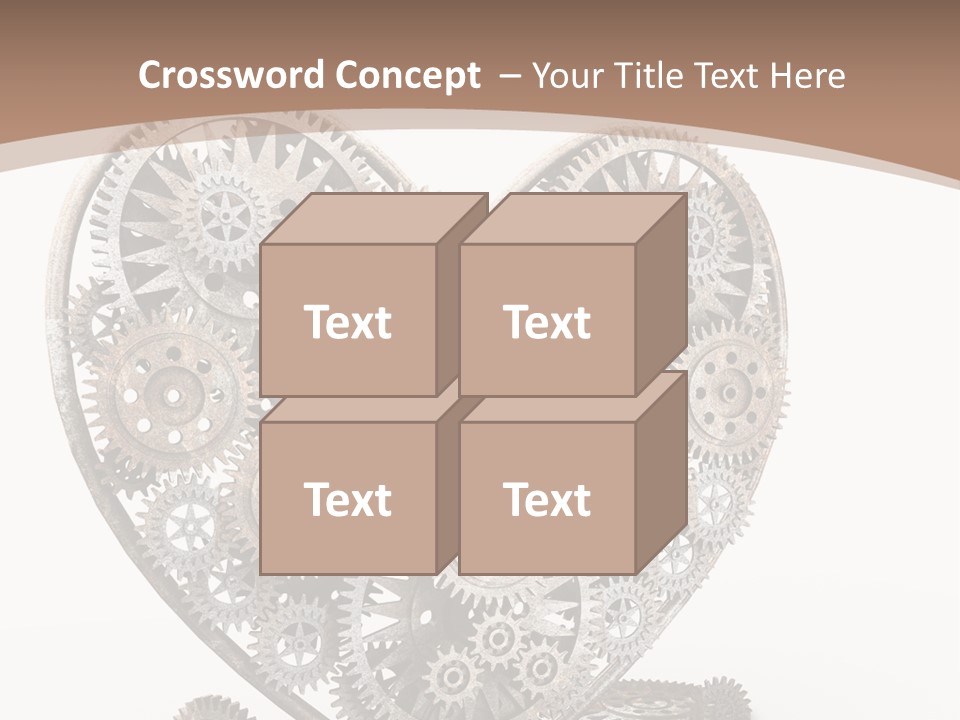 Engineering Machine Wheel PowerPoint Template