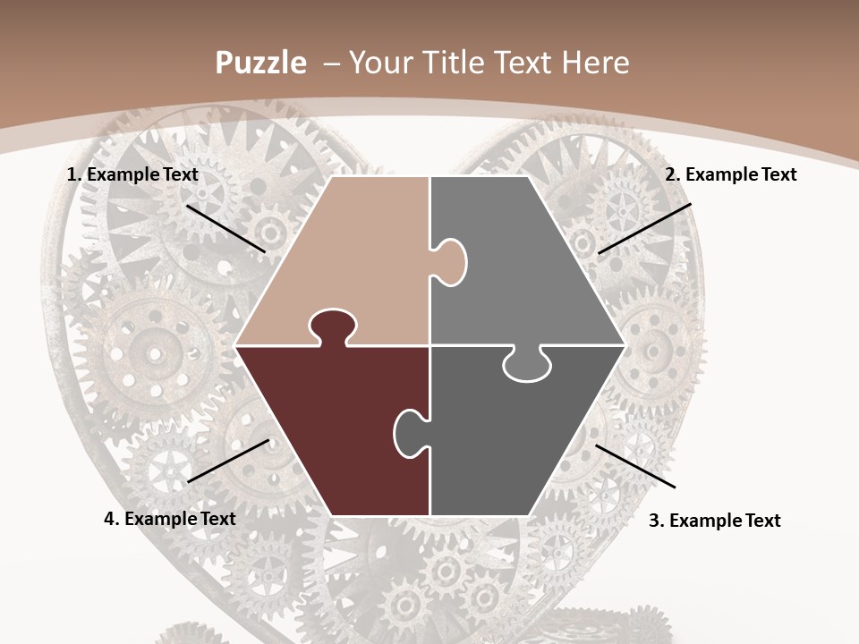 Engineering Machine Wheel PowerPoint Template