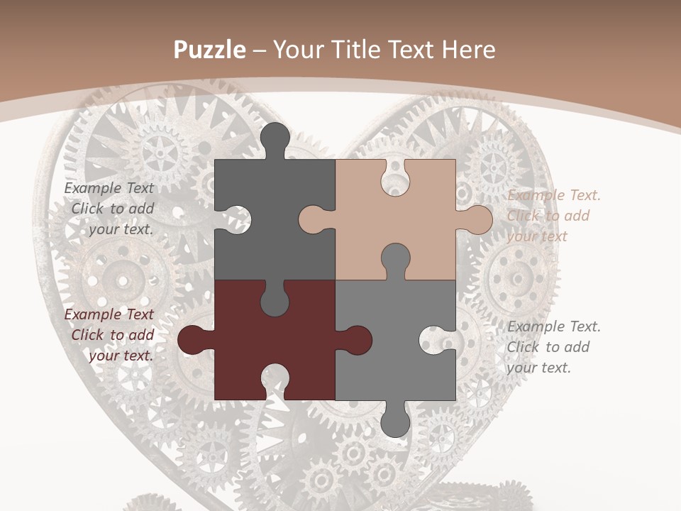 Engineering Machine Wheel PowerPoint Template