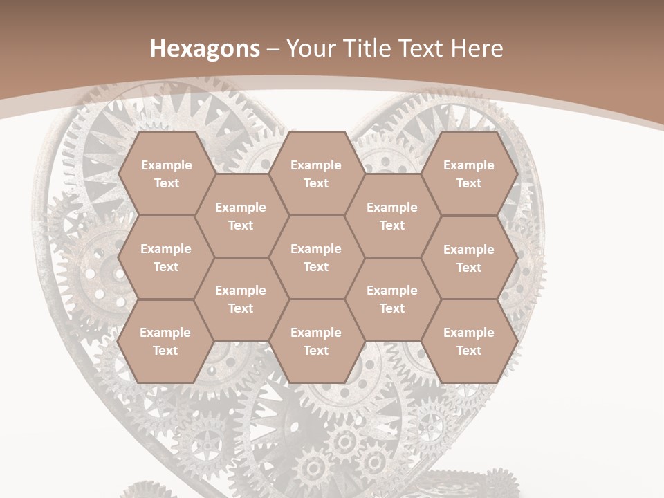 Engineering Machine Wheel PowerPoint Template