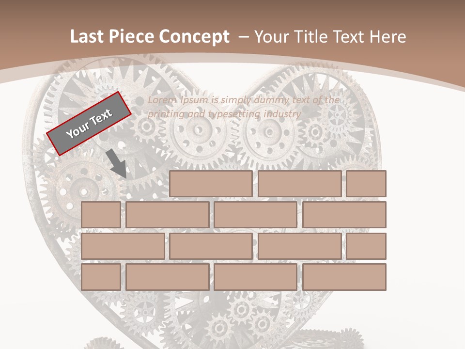 Engineering Machine Wheel PowerPoint Template